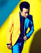 高清图：罗晋尝试秋冬三原色拼装 释放型男正能量