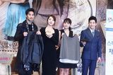 高清图：朴施厚文根英宣传《清潭洞爱丽丝》