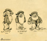 高清组图：迪士尼《白雪公主》手绘草图曝光