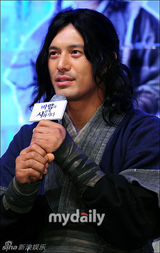 组图：车太贤吴志浩等出席新片《随风而逝》发布会