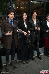 组图：陈柏霖投资发廊成股东 林志玲抱恙出席