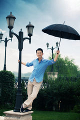 组图：黄海波质感大片 旅行达人享受美好假日