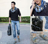 组图：明星爱街拍第六期之冬日搭配 大衣VS毛衣