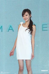 组图：陈意涵甜美亮丽造型代言 祝日本早日平静