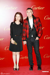 高清组图：刘嘉玲阮经天张智霖出席名店开幕派对