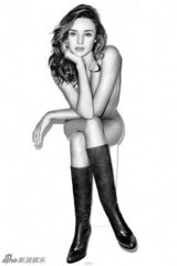 组图：米兰达-可儿全裸大片蛮腰翘臀胴体诱人