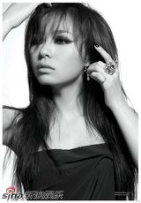 高清组图：张靓颖哥特造型拍杂志写真 变身时尚偶像