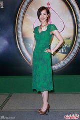 组图：候选港姐20强拉票会 王祖蓝曝牙缝有菜渣