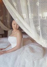 组图：金志文婚礼举行在即 赴三亚拍婚纱外景照