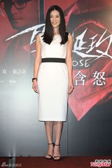 组图：杨采妮携张震宣传导演处女作