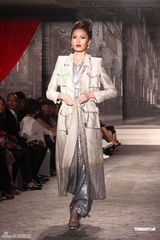 组图：林志玲透视装现身妩媚性感 看众名模走秀