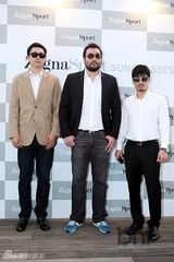 组图：孙丹菲金载沅等戴墨镜出席活动