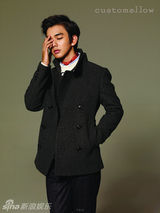 组图：俞承浩拍时尚写真 从少年变身熟男显魅力