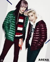 组图：韩团TEENTOP时尚写真 变身休闲帅酷男