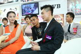组图：TVB众星亮相影视节目展 阵容似台庆