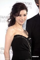 幻灯：李嘉欣亮相慈善义卖 直言家人支持自己复出