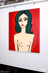 《至八画展》开幕明星捧场 郑裕玲愿画裸体耀祥