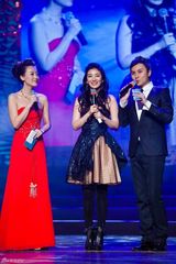 黄奕出席中华玉女选拔：当代玉女要有勇敢的心(图)