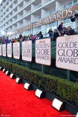 高清组图：第67届金球奖颁奖礼 红毯外围一览