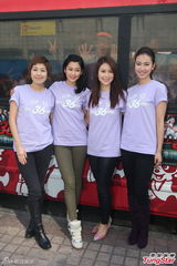 组图：杨怡称女生恨嫁正常 马国明不再天然呆