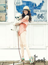 高清图：少时Tiffany拍性感大片清新俏丽