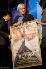 高清组图：《阿凡达》中国发布会 卡梅隆解读史诗