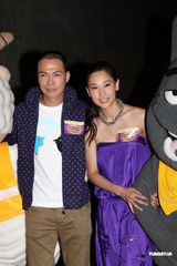 组图：《喜羊羊3》慈善首映 谢天华携手徐子珊献声