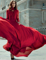 组图：纽约名媛奥利维亚-巴勒莫登杂志封面