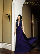 高清图：黄奕着婚纱登时尚大片 演绎华丽风情