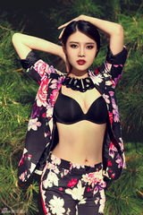 组图：女星徐冬冬演绎复古女郎