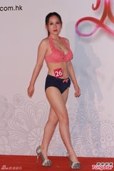 组图：亚洲小姐选拔深圳面试 选手身段招数各异