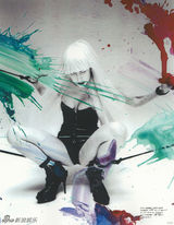 组图：Lady Gaga情色露点照 捆绑颓废风格大胆