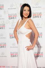 组图：赵铭亮相芭莎男士夜 露“事业线”夺眼球