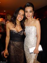 组图：李冰冰赴名利场晚宴 奥斯卡战衣获评好评