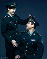 组图：乒乓国手王皓大婚 新娘为舞蹈演员