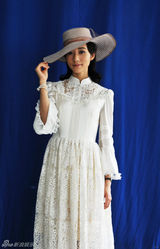 组图：剧版《叶问》首曝郑嘉颖韩雪定妆照