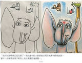 组图：超强老爸为孩子的画上色 涂鸦变名画