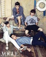 高清组图：2PM度假主题写真 享受休闲品美食