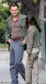 组图：《蝙蝠侠》导演新片热拍 莱昂纳多搭档佩奇