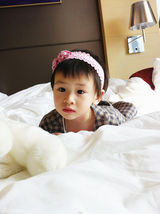 组图：森碟萌照全纪录 田亮有女初长成