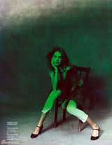 高清图集：纳塔利-沃佳诺娃登中国版《VOGUE》