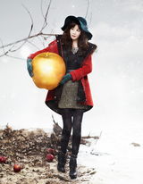 高清图：韩星李多海广告写真唯美变身冬季雪美人