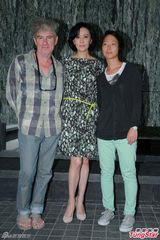 组图：刘嘉玲陈坤新片《过界》探班