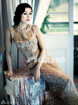 组图：李嘉欣首登《费加罗FIGARO》美丽是本能