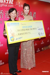 组图：应届港姐旅行社领奖 季军朱千雪撑赛果合理