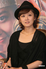 组图：张娜拉台湾宣传新戏 透露曾有想婚念头