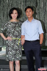 组图：刘嘉玲陈坤新片《过界》探班