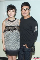 组图：钱嘉乐汤盈盈秀恩爱 人妻梁靖琪同场亮相