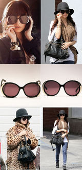 组图：明星爱街拍第二期 秋冬不可缺少各式围巾