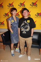 组图：容祖儿忙宣传电影 不介意与刘浩龙同台